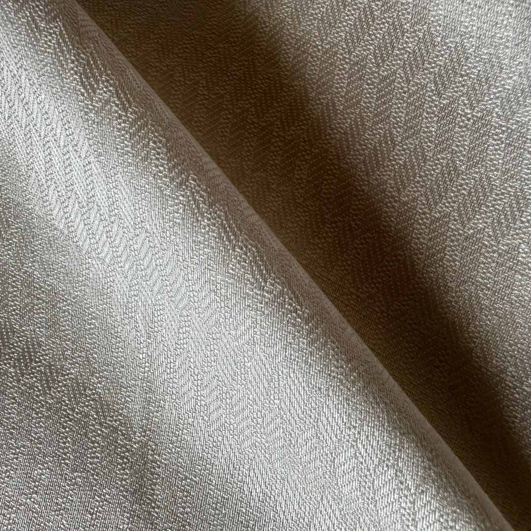 100% olive cellulose fabric in RFD condition, plant-based textile ready for natural and azo-free dyeing.