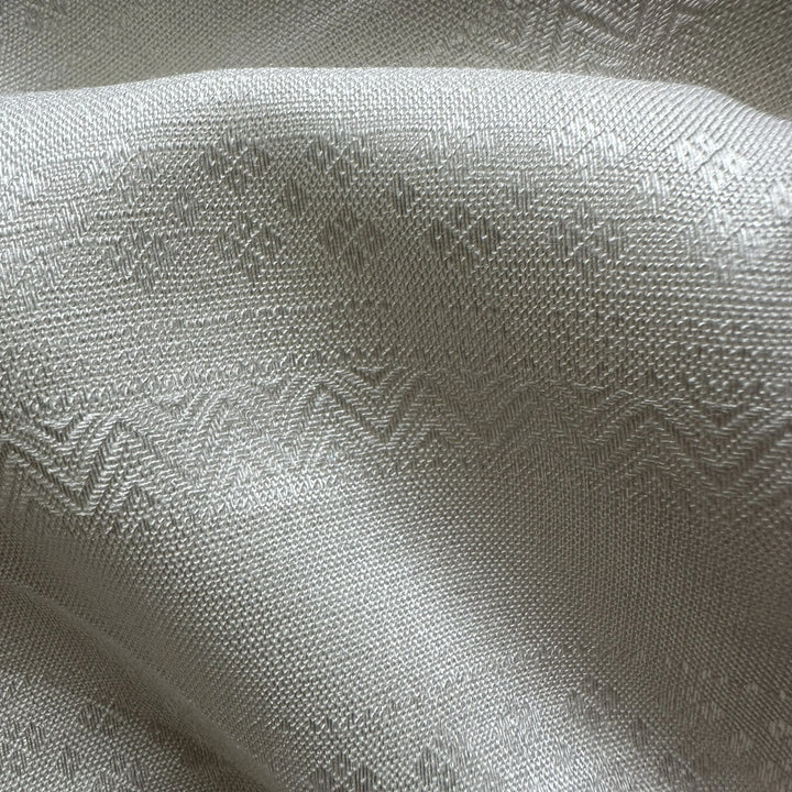 Olive cellulose fabric sample showing fine weave and lightweight GSM 80 to 110.