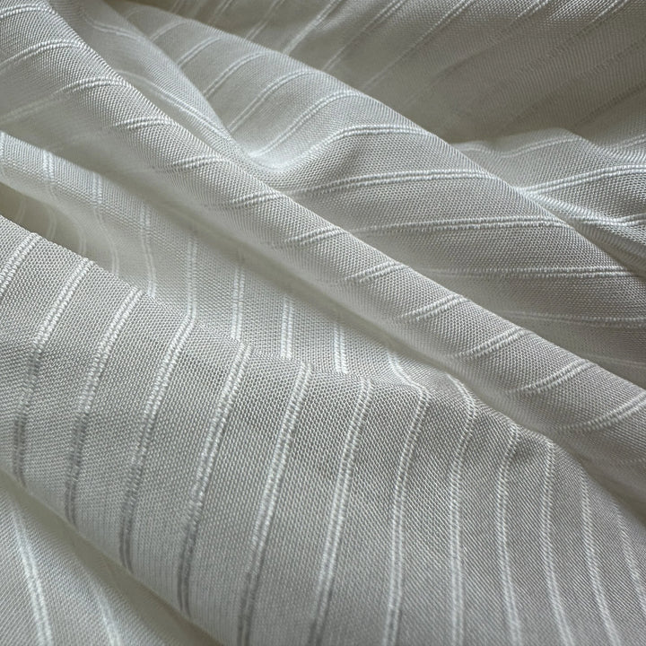 Organic citrus fiber fabric for eco fashion, natural silk alternative sustainable textile