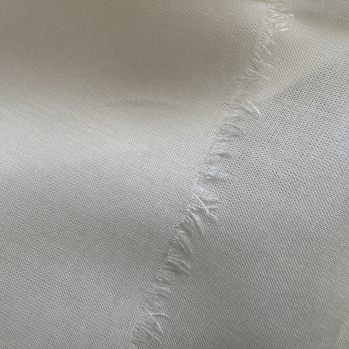 PALF plain weave fabric 75-85 GSM RFD lightweight natural fiber textile detail