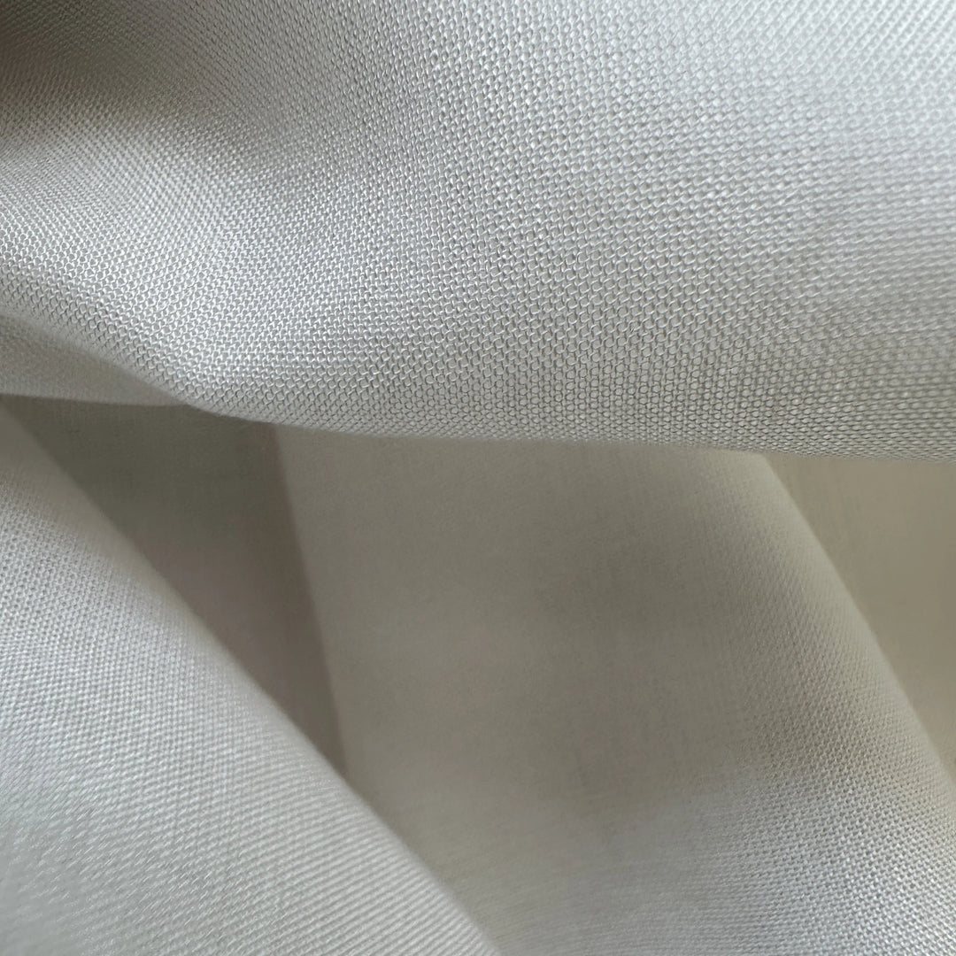 lightweight pineapple fiber fabric 75 GSM RFD drape showing breathability and natural texture