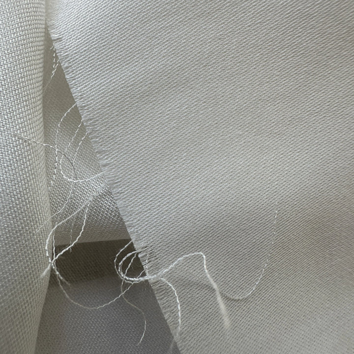 pineapple leaf fiber satin fabric 110 GSM RFD soft drape smooth finish sustainable material