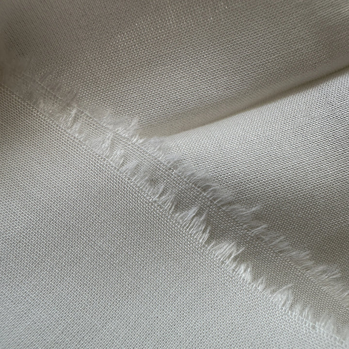 100% pineapple fiber plain fabric natural texture plant-based textile close-up