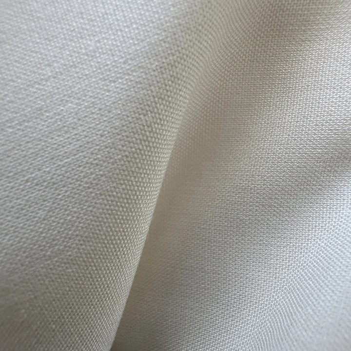 pineapple fiber plain fabric 58 inch width eco-friendly natural textile surface view