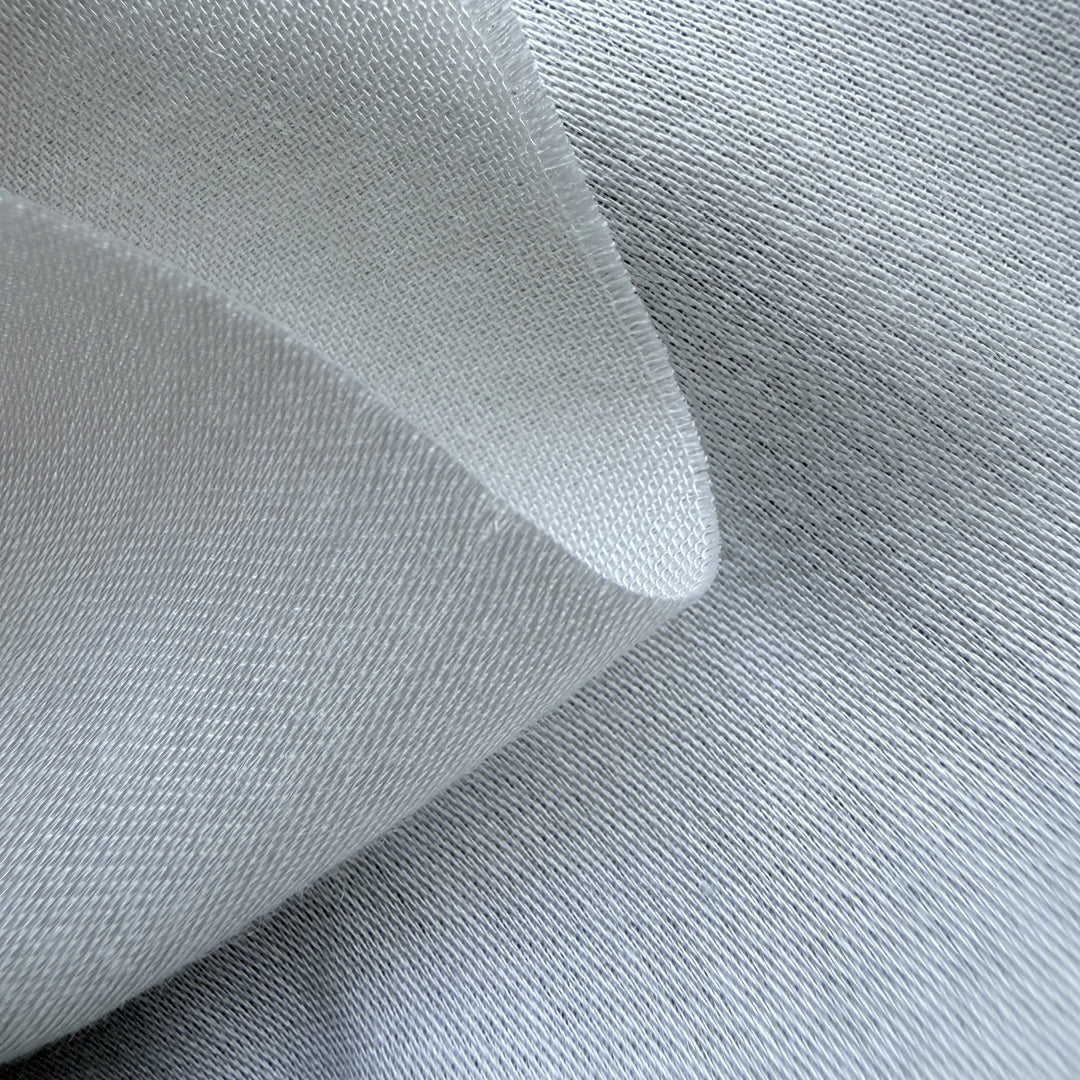 Close-Up of Rose Modal Satin Fabric Weave and Texture
