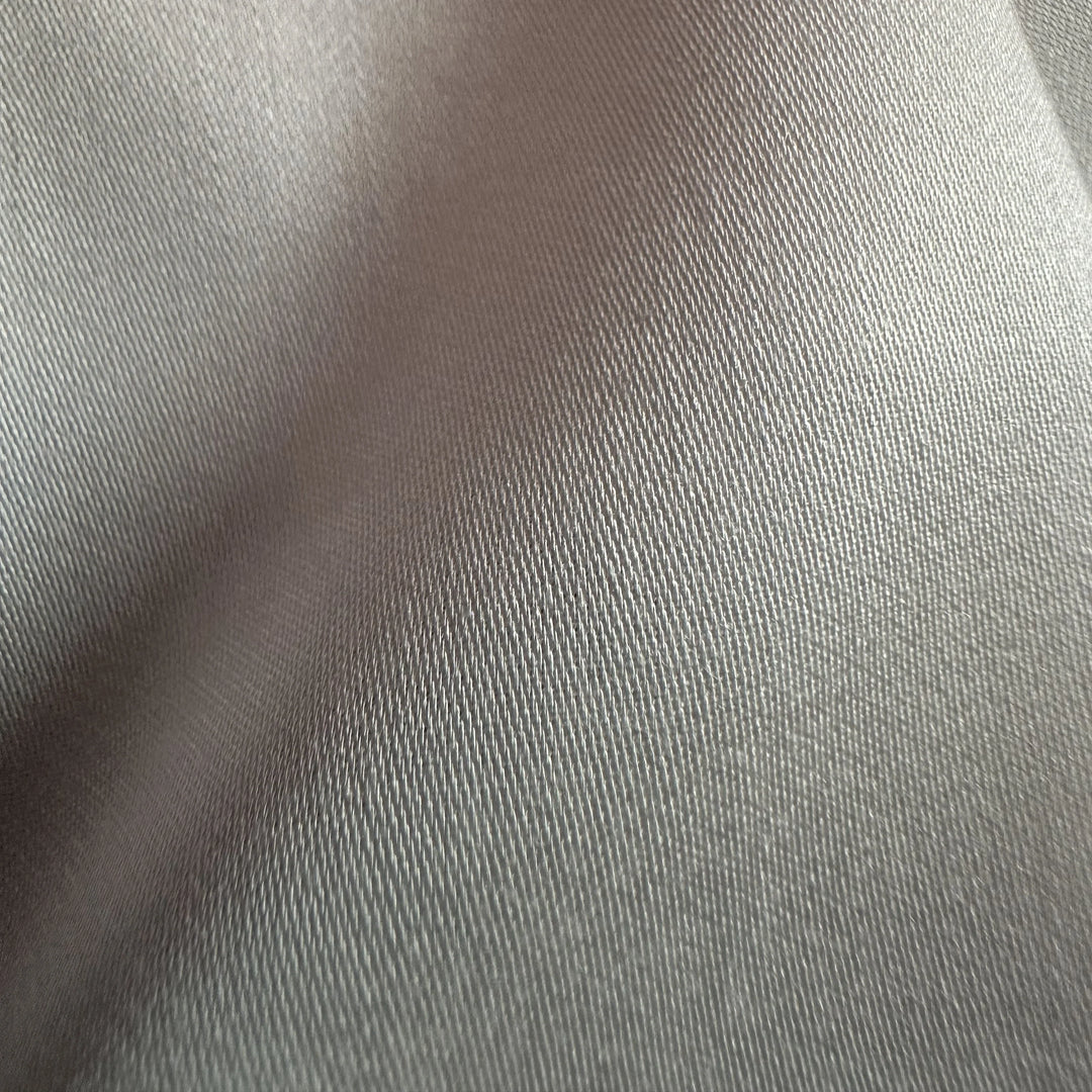 Lightweight satin weave organic soybean fiber fabric suitable for dresses, shirts, scarves, and linings