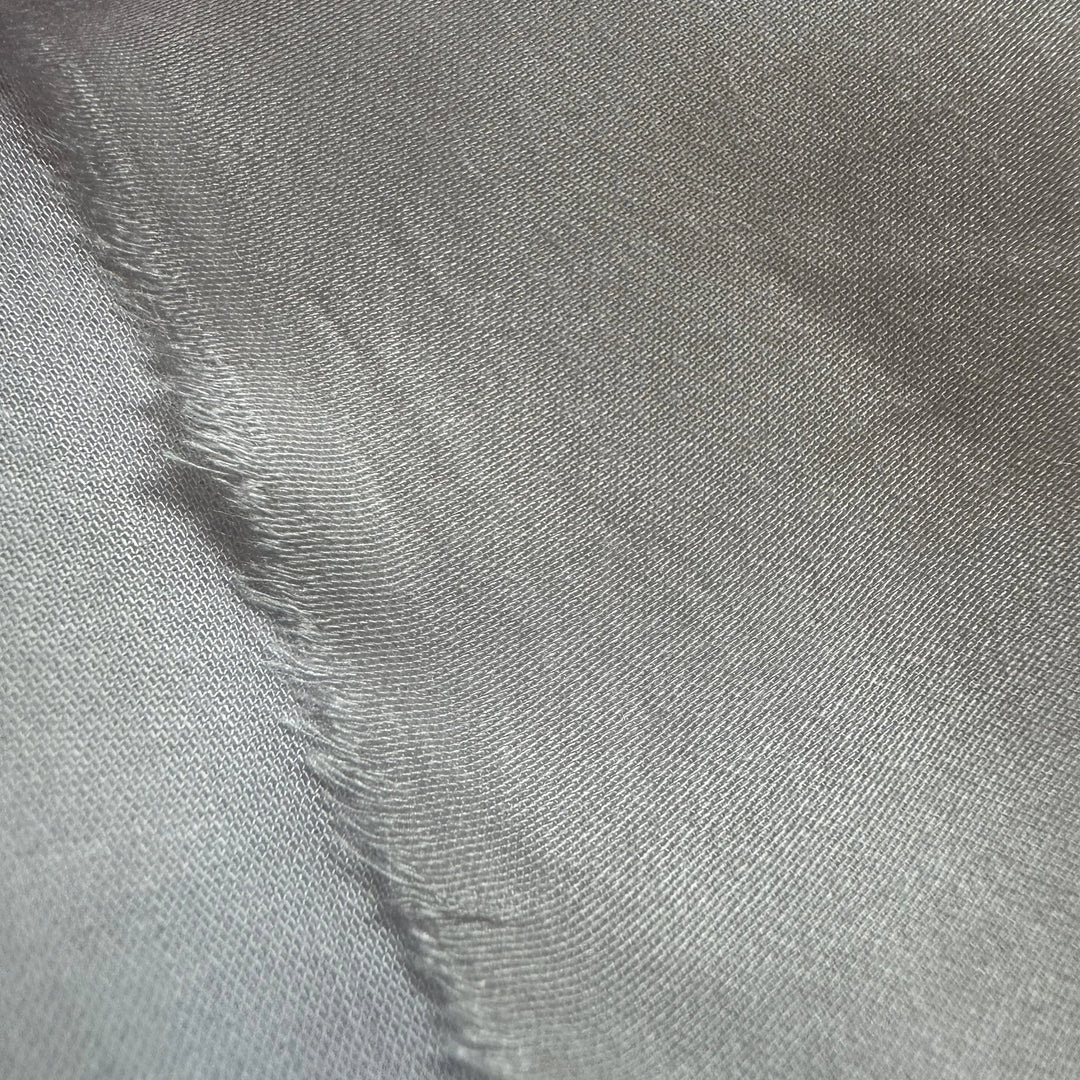Sustainable plant-based soybean fiber satin fabric for eco-conscious fashion garments