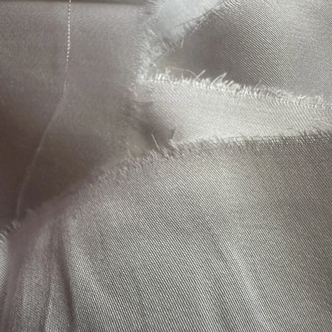 Sustainable plant-based sugarcane fibre satin fabric for eco-conscious fashion