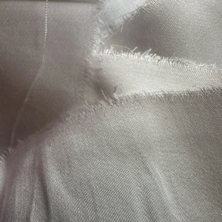 Sustainable plant-based sugarcane fibre satin fabric for eco-conscious fashion