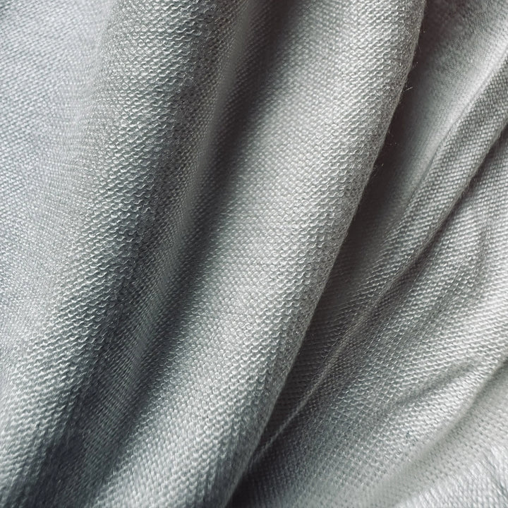 100% soybean knitted fabric with soft, silky hand feel and smooth drape