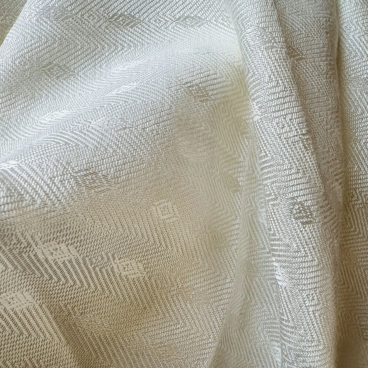 Soft and breathable sugarcane fabric draped over a table