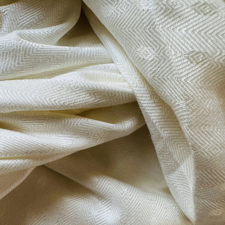 Eco-friendly sugarcane fiber textile with visible natural fibers