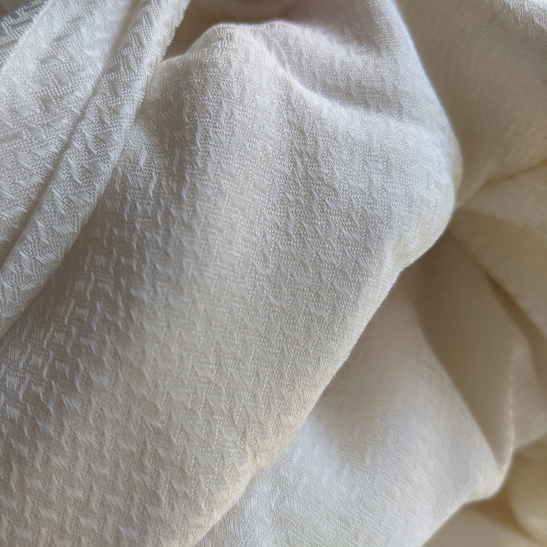 Sustainable fabric made from sugarcane fibers arranged in layers
