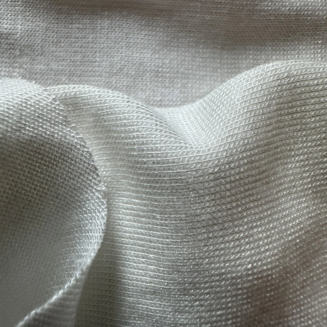 100% organic sugarcane fiber knitted fabric made from plant-based fibres with soft texture