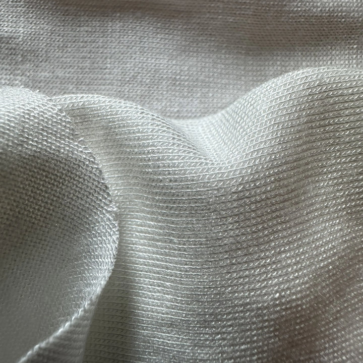 100% organic sugarcane fiber knitted fabric made from plant-based fibres with soft texture