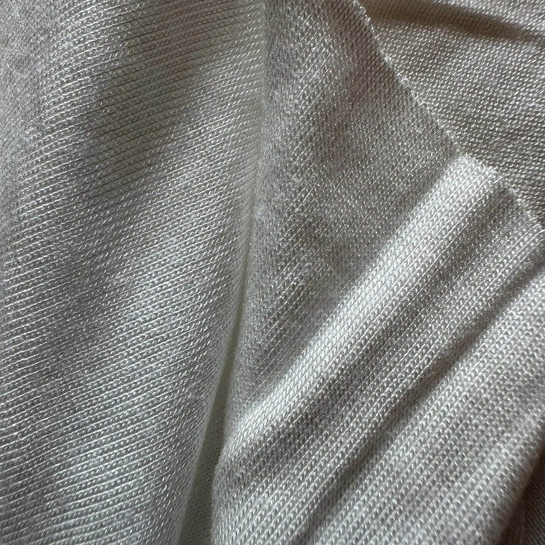 Organic sugarcane fiber knitted fabric for T-shirts, babywear, and activewear