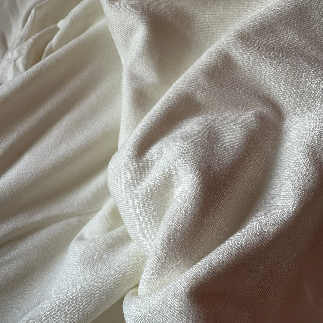 Buy sustainable Aloe Vera Spandex Knitted Fabric ideal for activewear