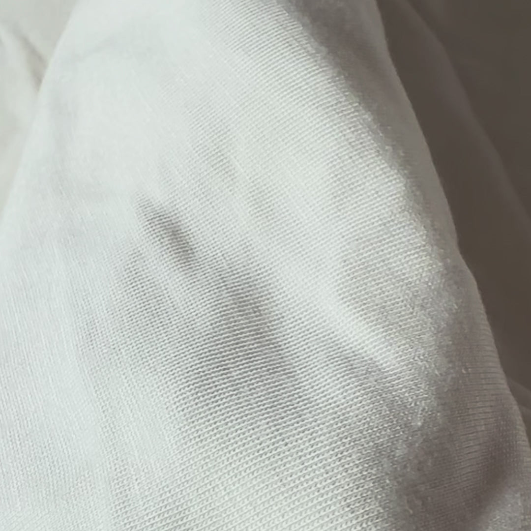 100% Organic Orange Knitted fabric