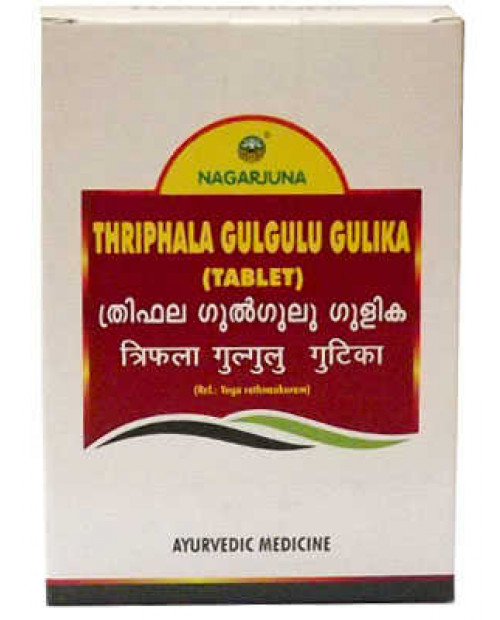 Nagarjuna Triphala Gulgulu Gulika 100Tabs