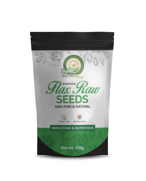 Health Horizons Ayurvedic Raw Flaxseeds 150gm