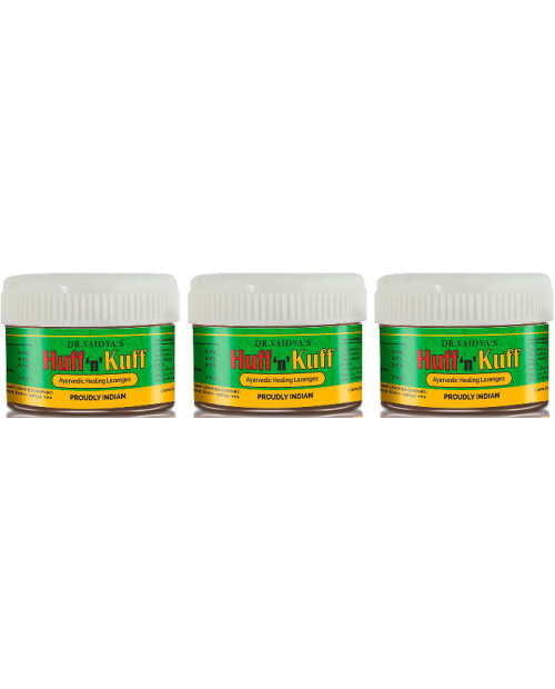 Dr. Vaidyas Huff N Kuff Lozenges Pack of 3