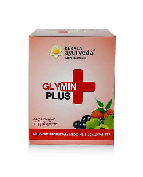 Kerala Ayurveda Glymin Plus Tablet 100 Count