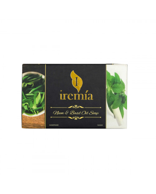 Iremia Neem Oil and Basil Oil Soap 100gm