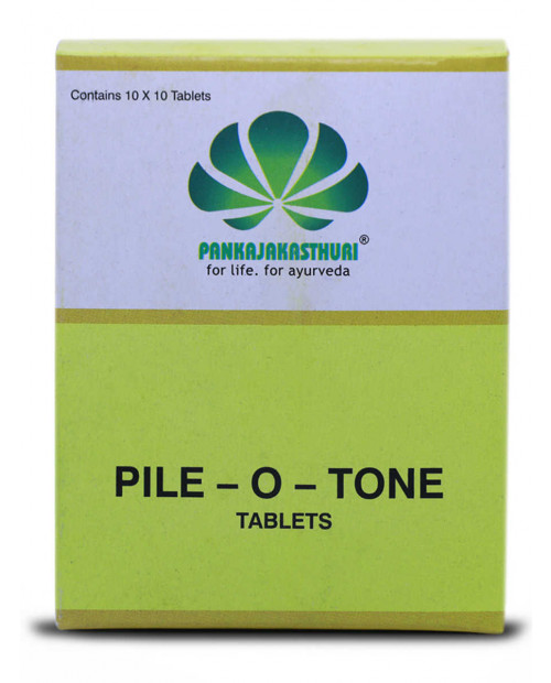 Pankajakasthuri Pile-O-Tone 100 Tablets