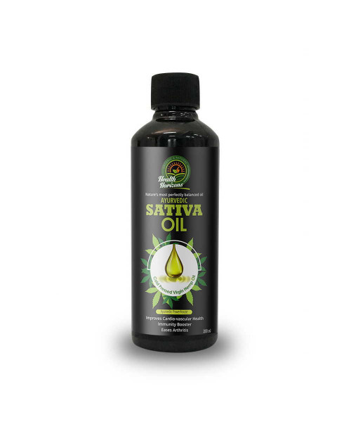 Health Horizons Ayurvedic Sativa Hemp Seed Oil 200ml