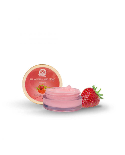 Health Horizons Strawberry and hemp Lip Balm Pink 8gm