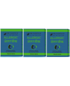 Dr. Vaidyas Allergic Pills Pack of 3