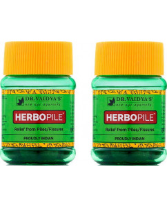 Dr. Vaidyas Herbopile Pills Pack of 2