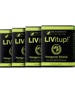 Dr. Vaidyas LIVitup! Capsules Pack of 4